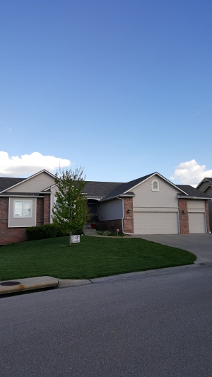 An image of a house featuring work completed by Supreme Construction.